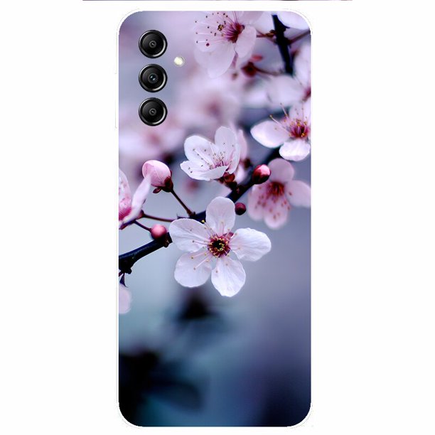 Funda de teléfono para Samsung Galaxy A14, carcasa de silicona suave de color negro rosa para Samsung A13, A14, 5G, A04s, Funda trasera A 13, 14 Fivean unisex