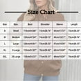 thumbnail image 4 of Stamzod Fall Jackets for Women 2025 Solid Color Stand Collar Long Sleeve Button Corduroy Jacket with Pocket Casual Barn Jackets for Women Brown-1 M, 4 of 10