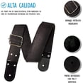 thumbnail image 3 of Strap, tahali, correa para guitarra o bajo. Kidam  Yute gris, 3 of 3