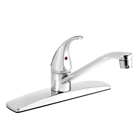 Belanger EBO65BCP Low-Arc Single Handle Kitchen Sink Faucet, Polished Chrome