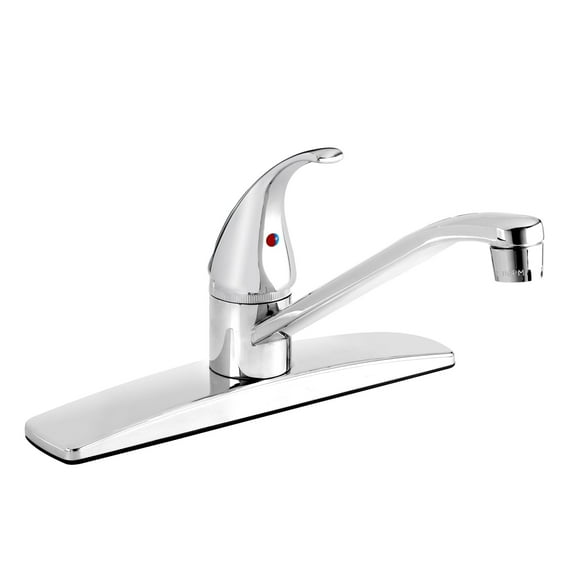 Belanger EBO65BCP Low-Arc Single Handle Kitchen Sink Faucet, Polished Chrome