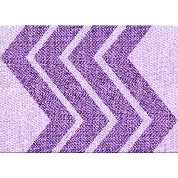 Ahgly Company Machine Washable Indoor Rectangle Transitional Blossom Pink Area Rugs, 5' x 8'