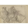 thumbnail image 2 of Anny Dollschein 14x11 Gold Ornate Wood Frame and Double Matted Museum Art Print Titled - Still Life with Jugs, 2 of 4