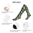 thumbnail image 5 of Lsque Football Pattern Sport Compression Socks for Men & Women 15-20 mmHg Knee High Nurse Pregnant Running Medical and Travel Athletic, 5 of 6