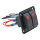 thumbnail image 2 of Panel de interruptores basculantes Yotijar 12 V/24 V 2 marchas LED retroiluminado rojo resistente al agua, 2 of 10