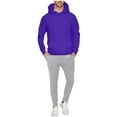 thumbnail image 2 of PNTUTB Sweat Suits Men Jogging Tracksuits 2 Piece Set Casual Long Sleeve Solid Color Hoodie and Sweatpants Outfits, 2 of 6