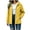 Yellow, variant on Packable Rain Coat for Women Waterproof Lightweight Rain Jacket with Pockets Trendy Fall Full Zip Up Hooded Raincoat for Outdoor Hiking Travel Yellow S