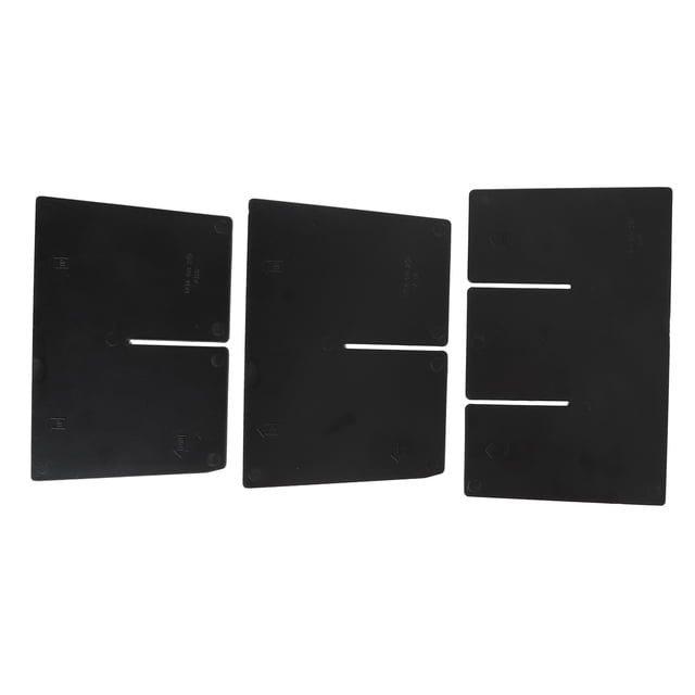 Center Console Organizer Divider, Black Easy Clean Armrest Storage Tray Divider Easy Access for Car