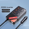 thumbnail image 3 of Car Inverter Power Inverter 12V To 110V Car Outlet Adapter 12V Inverter, 3 of 10