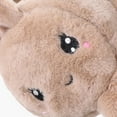 thumbnail image 6 of AWZXDE Earmuffs for Women Winter Cute Fuzzy Movable Ears Warm Soft Comfortable Earmuffs with Matching Sets for Girls & Women in Cold Days Khaki, 6 of 7