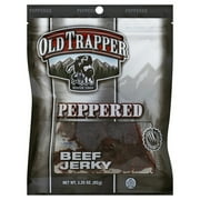 Angle View: Old Trapper Smoked Products Old Trapper Beef Jerky, 3.25 oz