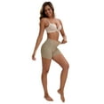 thumbnail image 5 of Unique Bargains Women's Tummy Control Butt Lifter Thigh Slimmers L Black/Beige/Khaki, 5 of 6