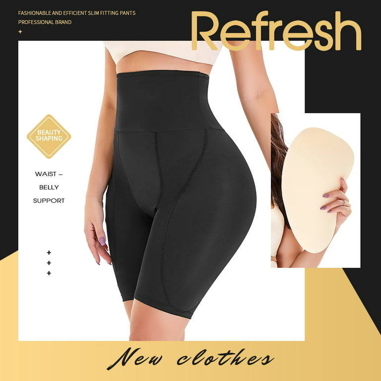 Pop Fashion Women's Shapewear Hi-Waist Brief Firm Butt Lifter Panty Shaper  (3XL, Black) at  Women's Clothing store