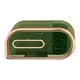 thumbnail image 1 of Soporte para papel higiénico, estante para teléfono, organizador desmontable, almacenamiento montado en la pared Verde transparente, 1 of 4
