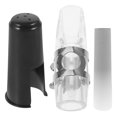 thumbnail image 1 of Shisuyan 1 Set Alto Saxophone Mouthpiece With Ligature Reed and Protective Cap Saxophone Supplies, 1 of 9