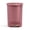 Blush, variant on simplehuman Kitchen Trash Can, 13 Gallon Plastic Step Garbage Bin with Secure Slide Lock Lid, Black