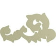 thumbnail image 4 of Ekena Millwork 11 3/4"W x 6 3/8"H x 1"P Dijon Onlay, Right, 4 of 6