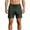 Army Green, variant on Kalauyu Men's Dual Side Zip Pockets Athletic Shorts With Quick-Dry Fabric for Running and Gym Training Shorts