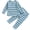 02-Blue, variant on WIBACKER Toddler Baby Boy Girl Fall Outfit Ribbed Knit Tops Elastic Pants Set Cute 2pcs Stripe Winter Clothes