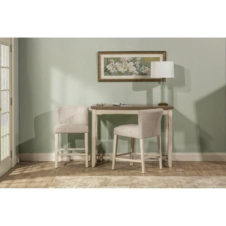 Hillsdale Furniture Clarion Three (3) Piece Counter Height Side Dining Set with Wing Arm Stools