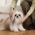 thumbnail image 3 of Bathing Brushesdog And Cat Comb The Pet Comb Comes With A Walnut Wood Handle + Durable Stainless Steel Material For Use On Small Animalsaa, 3 of 3