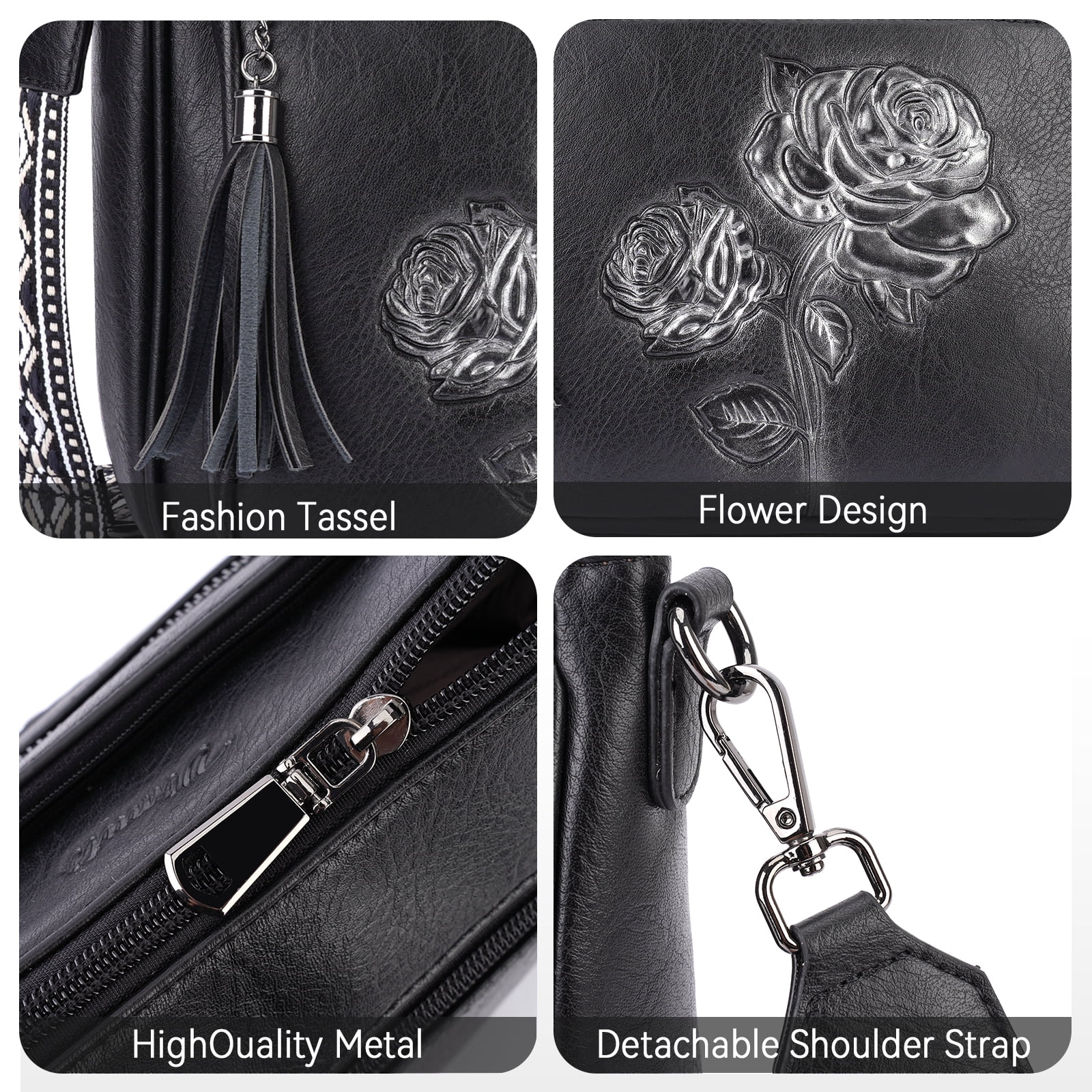 APHISON Crossbody Bags Casual Sling Backpack for Women, Shoulder Bag Travel Bag Cross Body Purses Bags with Adjustable Strap