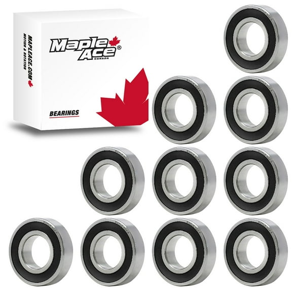 MAPLE ACE 6002-2RS Ball Bearing Supreme Rubber Sealed 15x32x9 mm, 6002 2RS