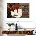 thumbnail image 3 of Elephant Stock Think Like A Queen Quote Wall Art - Horizontal Canvas Wall Art - Living Room Wall Decor - Advocacy Art Canvas - Brown And Orange Decor - 39" x 26", 3 of 8