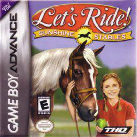 Lets Ride Sunshine Stables - Game Boy Advance
