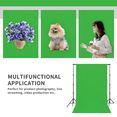 thumbnail image 2 of Green Backdrop, Solid Background for Photo Studio, Non-Gloss Collapsible High Density Screen for Video Photography,3x2M, 2 of 7