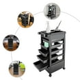 thumbnail image 6 of Miumaeov 5 Drawers Trolley Cart Beauty Salon Rolling Trolley Shelf Cart with Wheels Mobile Salon Spa Service Tray for Hair Stylist Hairdresser Beauty Tattoo, 6 of 14