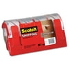 Scotch Commercial Performance Shipping Packaging Tape with Dispensers 4ct
