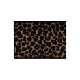 thumbnail image 3 of Authentic Hotel and Spa  Turkish Cotton Cheetah Jacquard Trim Midnight Blue Hand Towel, 3 of 3