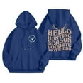 thumbnail image 2 of Hello Hunting Season Goodbye Boyfriend Hoodies for Women Fall Winter Long Sleeve Hooded Sweatshirt with Pockets Pullover Tops, 2 of 6