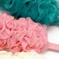 thumbnail image 6 of Long Handle Bath Flower Scrubbing Bath Ball Large Size Bathroom Supplies Soft Bubble Gauze Mesh Rubbing Back Shower Brushes;Long Handle Bath Flower Scrubbing Bath Ball Soft Bubble Gauze Mesh, 6 of 7