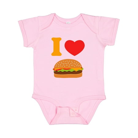 

Inktastic I Love Cheeseburgers Gift Baby Boy or Baby Girl Bodysuit