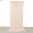 thumbnail image 2 of BalsaCircle 5x14 feet Blush 4-Way Stretch Spandex Divider Backdrop Curtain Home Decorations, 2 of 7