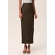 thumbnail image 2 of Falda Maxi PRETTYGARDEN de Cuero Sintético Cintura Alta Café Talla S, 2 of 4