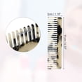thumbnail image 2 of Unique Bargains 1pcs Women Detangling Portable Wide Tooth Comb for Curly Thick Wavy Straight Hair Tortoiseshell, 2 of 6