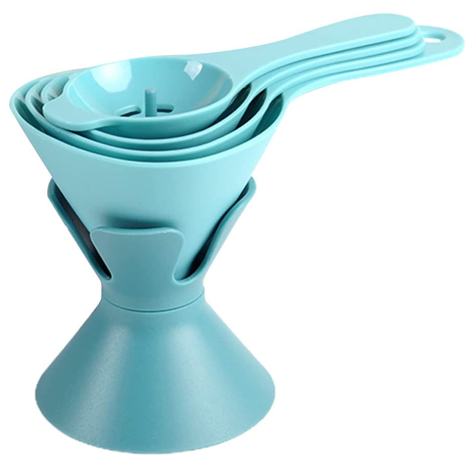 6in1 Multifunctional Funnel Set,Mini Funnels for Filling Small Bottles,Kitchen Funnel with
