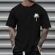 thumbnail image 1 of Tops para hombre, blusas y camisas de cuello redondo y manga corta para hombre, blusas casuales de cuello redondo con estampado de moda para hombre, blusas de cuello redondo y manga corta para hombre., 1 of 4