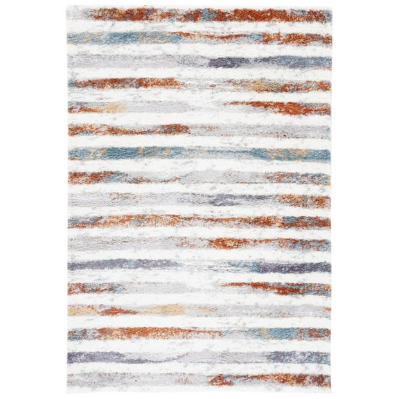 Safavieh Berber Shag Annegriet Rug 5'5" x 7'7" 5' x 8' Indoor Living Room,Bedroom,Dining Room Rectangle