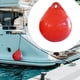 thumbnail image 1 of Boya de ancla redonda para parachoques de muelle de bola de defensa de barco, boya de marina amortiguación Be Rojo 38x45cm 4.1cm Cola defensa de barco, 1 of 8
