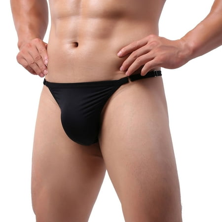 

uikmnh Mens Underwear Thong Underpants Soft Briefs Panties