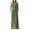 Army Green, variant on Women Short/Long Sleeve Loose Plain Maxi Dresses Casual Long Dresses with Pockets