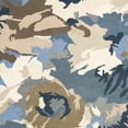 thumbnail image 3 of SAFAVIEH Martha Stewart Isla Abstract Floral Wool Area Rug, Azurite, 8' x 10', 3 of 4