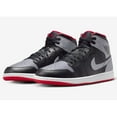 thumbnail image 4 of Nike Air Jordan 1 Mid Black/Cement Grey-Fire Red DQ8426-006 Men's Size 11.5 Medium, 4 of 4