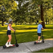 Restored Segway Ninebot C15 Electric Kick Scooter, Up to 165lbs Capacity, Blue/Black