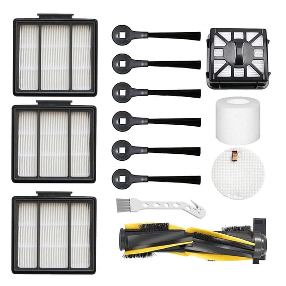 Reemplazo de robots de barrido Piezas de repuesto para robot limpiador Shark Iq Rv1001ae Rv101, 13 Uds.