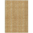 thumbnail image 2 of Addison Rugs Chantille Indoor/Outdoor Transitional Stripes Peach Washable Rectangle Rug, 5' x 7'6", 2 of 6